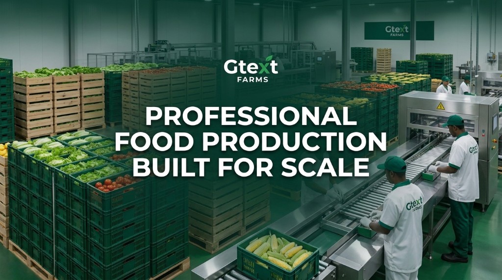 Production and packing operations at Gtext Farms